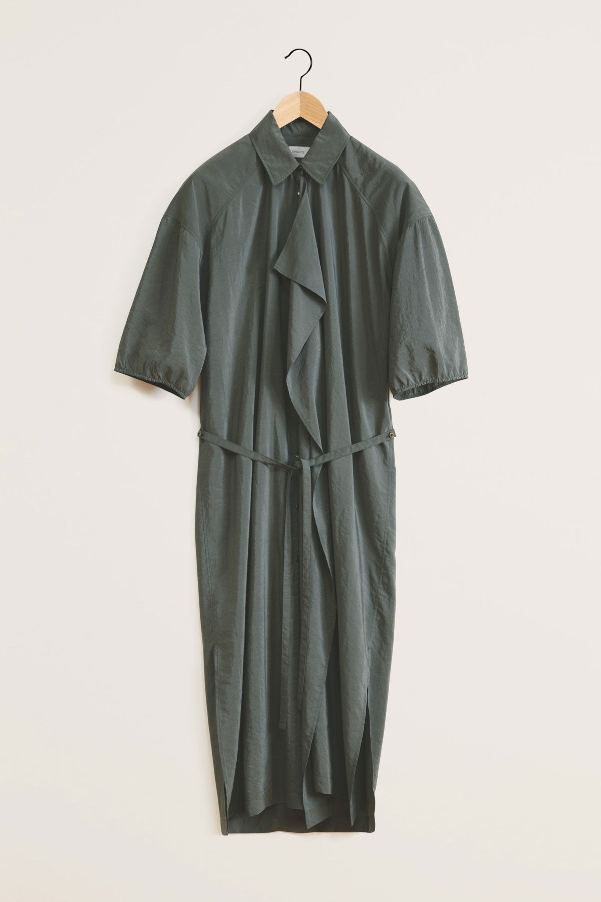 Lemaire — Asymmetrical Shirt Dress / Ash Grey